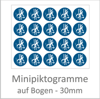 Minipikogramme DIN ISO 7010